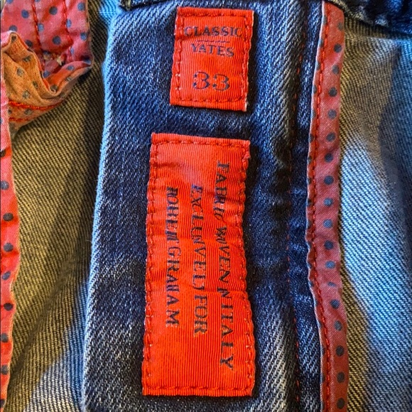 Robert Graham Mens Jeans Dark Wash - Picture 5 of 6